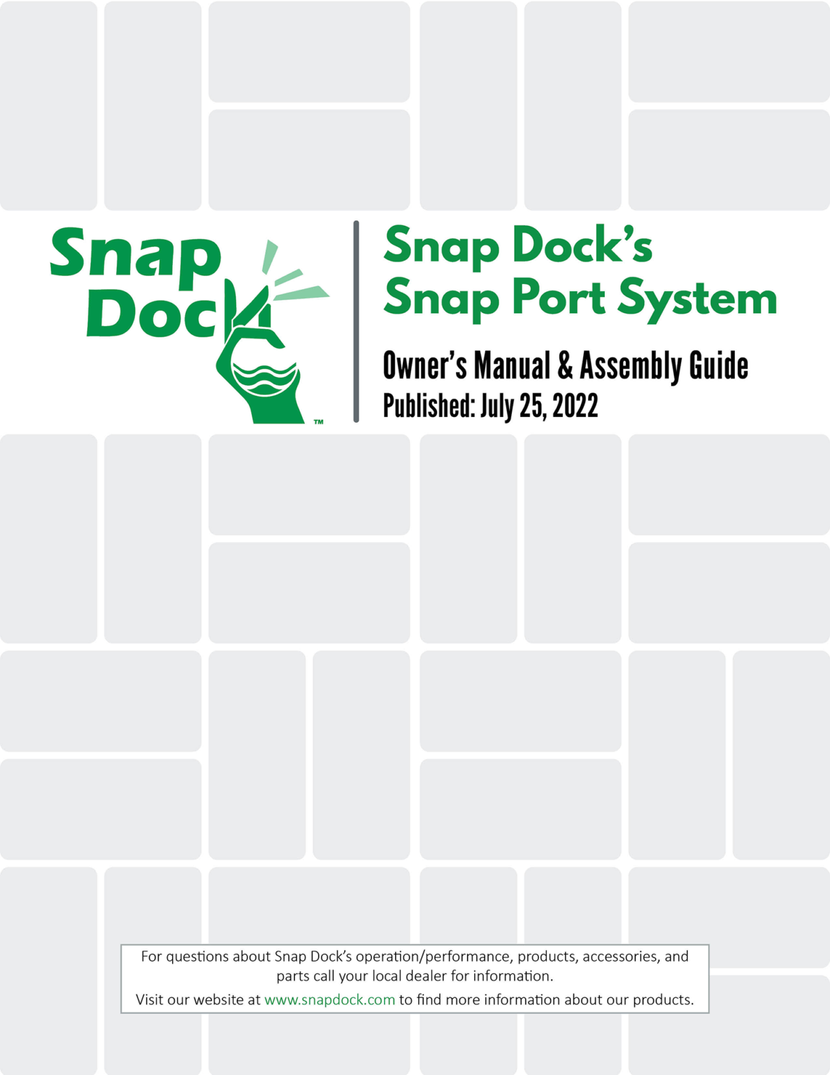 snap dock snap port manual